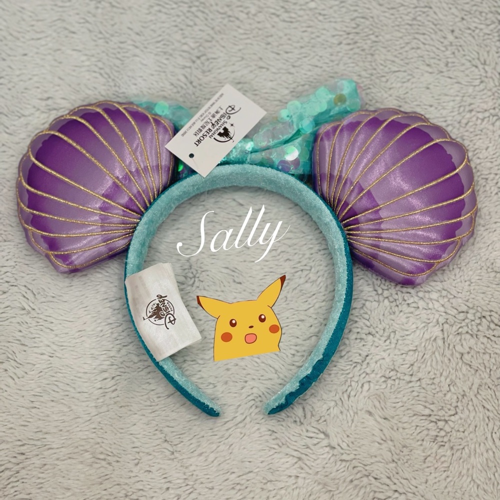Disney Parks The Little Mermaid Seashell Ears
